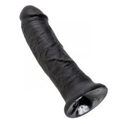 King Cock 8" dildó (20 cm - fekete)