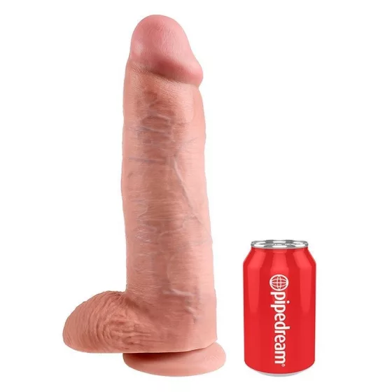 King Cock – 12" dildó herékkel (30 cm)