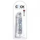 King Cock – Clear 8" dildó (20 cm)
