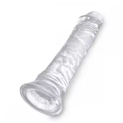 King Cock – Clear 8" dildó (20 cm)