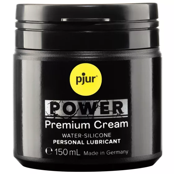 pjur Power Premium Creme vegyesbázisú síkosító krém (150 ml)