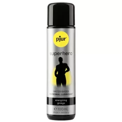   pjur Superhero vízbázisú síkosító, vitalizáló hatással (100 ml) 