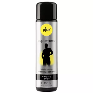 pjur – Superhero vízbázisú síkosító, vitalizáló hatással (100 ml) 
