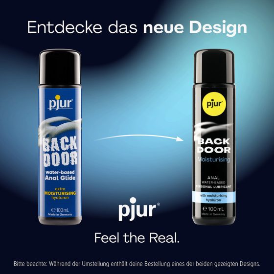 pjur Back Door vízbázisú síkosító anál használatra (100 ml)