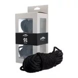   Pick & Love – No. 91 fekete, selyemhatású bondage kötél (10 m)