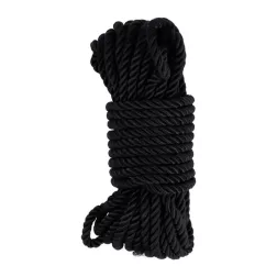   Pick & Love – No. 91 fekete, selyemhatású bondage kötél (10 m)