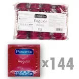 Pasante Regular anatómiailag formázott óvszer (144 db)