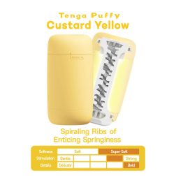 Tenga Puffy maszturbátor (sárga)