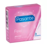 Pasante – Feel vékony falvastagságú óvszer (3 db)
