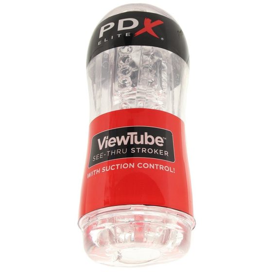 PDX Viewtube See-Thru Stroker áttetsző maszturbátor