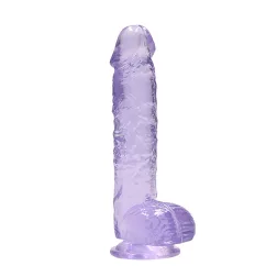   RealRock – realisztikus tapadótalpas dildó herékkel (15 cm)