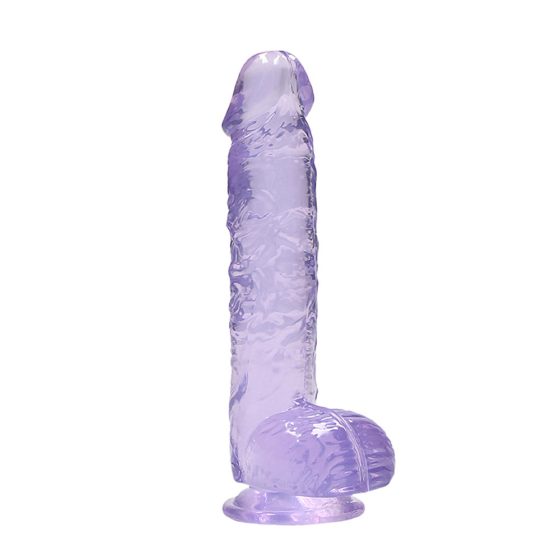 RealRock realisztikus, tapadótalpas dildó, herékkel (15 cm)