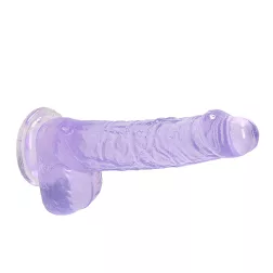   RealRock – realisztikus tapadótalpas dildó herékkel (15 cm)