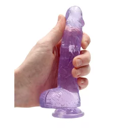   RealRock – realisztikus tapadótalpas dildó herékkel (15 cm)