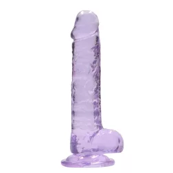   RealRock – realisztikus tapadótalpas dildó herékkel (17 cm)