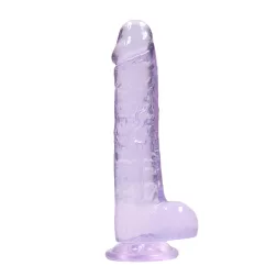   RealRock – realisztikus tapadótalpas dildó herékkel (19 cm)