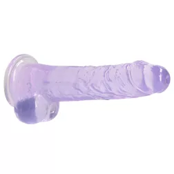  RealRock – realisztikus tapadótalpas dildó herékkel (19 cm)