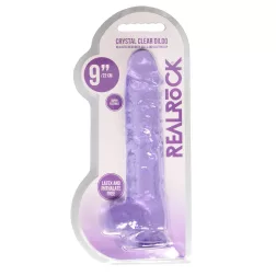   RealRock – realisztikus tapadótalpas dildó herékkel (22 cm)