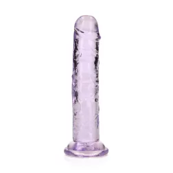   RealRock – egyenes vonalvezetésű realisztikus, tapadótalpas dildó (14,5 cm)
