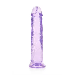   RealRock – egyenes vonalvezetésű realisztikus, tapadótalpas dildó (20 cm)