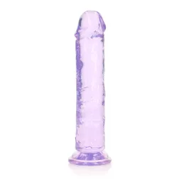   RealRock – egyenes vonalvezetésű realisztikus, tapadótalpas dildó (20 cm)