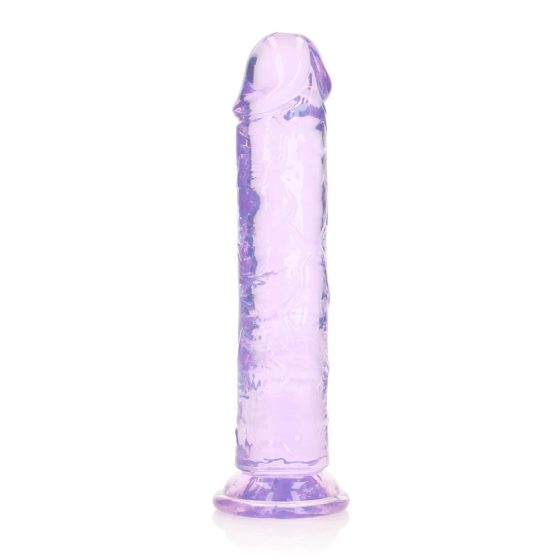 RealRock egyenes vonalvezetésű, realisztikus, tapadótalpas dildó (20 cm)