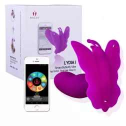 Realov Lydia I okos pillangóvibrátor (lila) (APP-os)