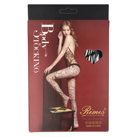 Rimes – pókháló szövésű, nyakpántos cicaruha (Model 7038)