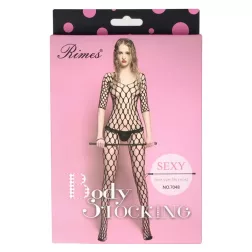   Rimes – nagyszemű hálós, alul nyitott cicaruha (Model 7048)