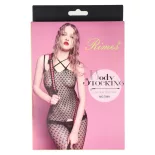   Rimes – sűrűn mintázott, alul nyitott cicaruha (Model 7049)