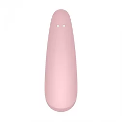   Satisfyer Curvy 2+ léghullámos csiklóizgató, vibrációval (rózsaszín) (APP-os)