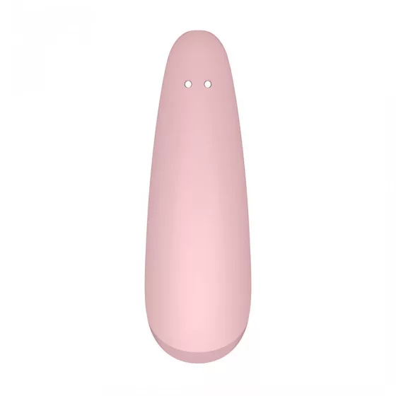 Satisfyer Curvy 2+ léghullámos csiklóizgató, vibrációval (rózsaszín) (APP-os)