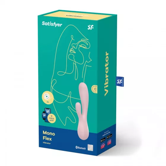 Satisfyer Mono Flex klitoriszágas vibrátor (pink) (APP-os)