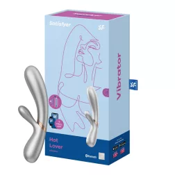  Satisfyer Hot Lover klitoriszágas okos vibrátor (ezüst) (APP-os)