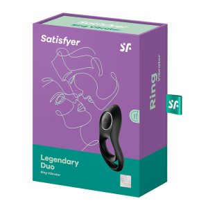 Satisfyer Legendary Duo vibrációs péniszgyűrű