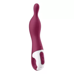 Satisfyer A-Mazing 1. kétmotoros vibrátor (piros).
