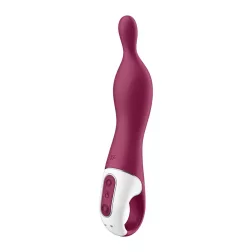 Satisfyer A-Mazing 1. kétmotoros vibrátor (piros).