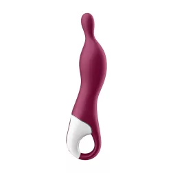 Satisfyer A-Mazing 1. kétmotoros vibrátor (piros).