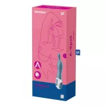 Satisfyer A-Mazing 1. kétmotoros vibrátor (kék).