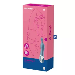 Satisfyer A-Mazing 1. kétmotoros vibrátor (kék).