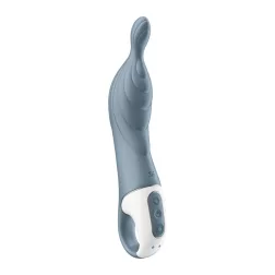 Satisfyer A-Mazing 2. kétmotoros vibrátor (szürke).
