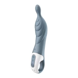 Satisfyer A-Mazing 2. kétmotoros vibrátor (szürke).