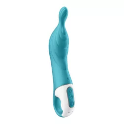 Satisfyer A-Mazing 2. kétmotoros vibrátor (kék).