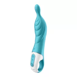 Satisfyer A-Mazing 2. kétmotoros vibrátor (kék).