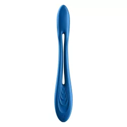   Satisfyer – Elastic Game flexibilis szárú duplavibrátor (kék)