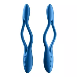   Satisfyer – Elastic Game flexibilis szárú duplavibrátor (kék)