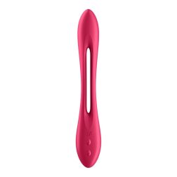   Satisfyer Elastic Joy flexibilis szárú duplavibrátor (piros)