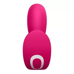   Satisfyer Top Secret kétmotoros vibrátor (rózsaszín) (APP-os)