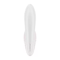   Satisfyer Supernova vibrátor, léghullámos csiklóizgatóval (fehér)