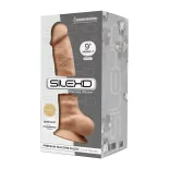   Silexd – Model 1. prémium dildó (24 cm, világos bőrszín)